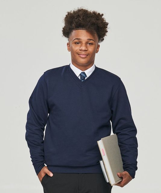 AWDis Academy V Neck Sweatshirt