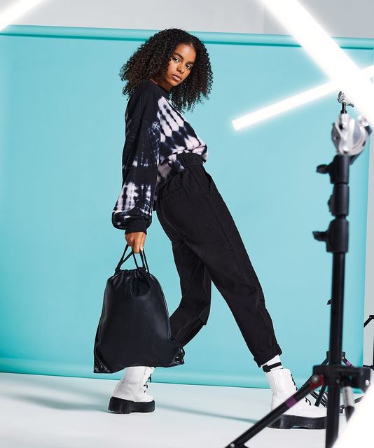 BagBase Faux Leather Gymsac