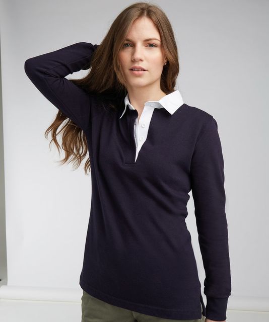 Front Row Ladies Classic Rugby Shirt