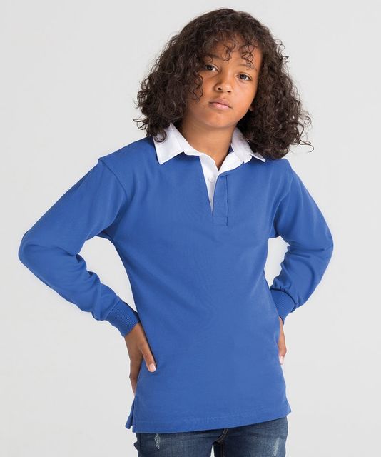 Front Row Kids Classic Rugby Shirt