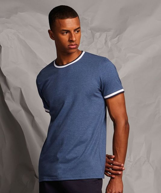 Front Row Contrast Tipped T-Shirt