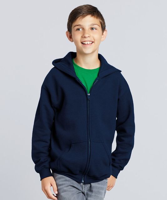 Gildan Kids Heavy Blend™ Zip Hooded Sweatshirt