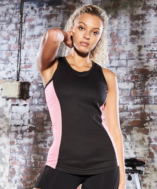 AWDis Cool Girlie Contrast Vest