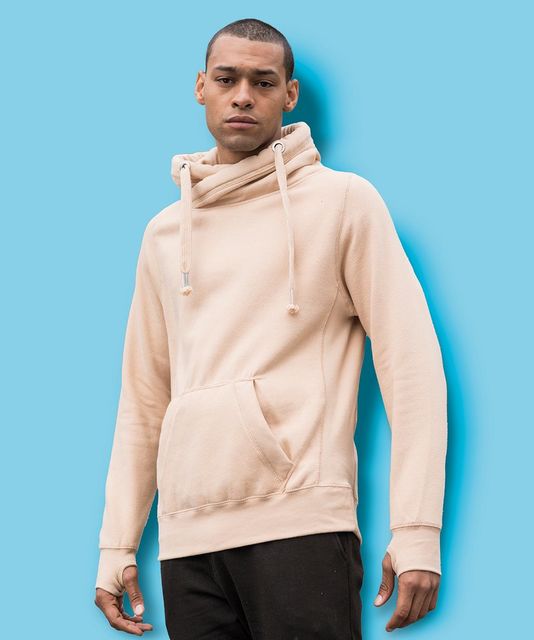AWDis Cross Neck Hoodie