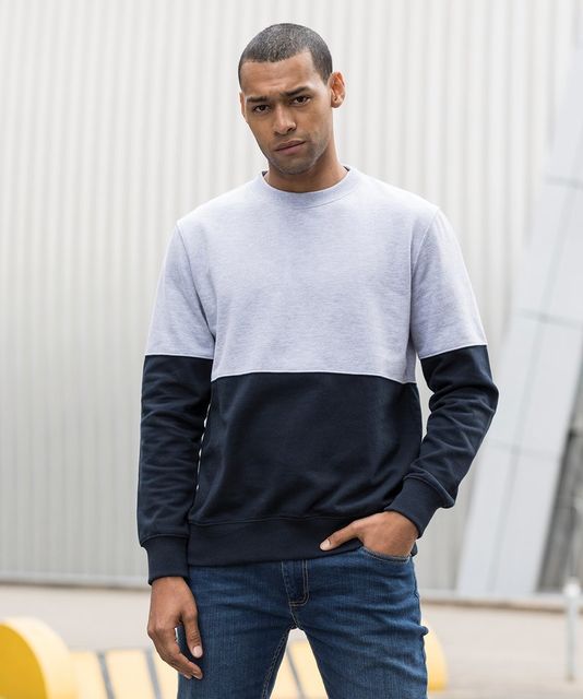 AWDis Colour Block Sweatshirt