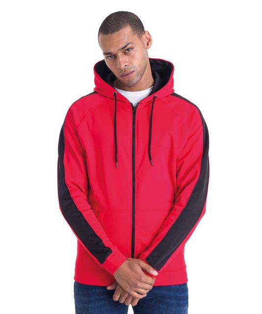 AWDis Contrast Sports Polyester Zoodie