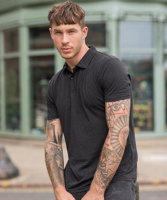 AWDis Tri-Blend Polo Shirt