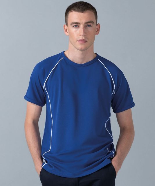Finden and Hales Piped Performance T-Shirt