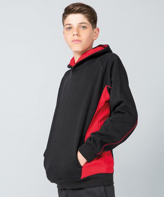 Finden and Hales Kids Contrast Hooded Sweatshirt