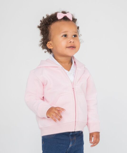 Larkwood Baby/Toddler Zip Hooded Sweatshirt