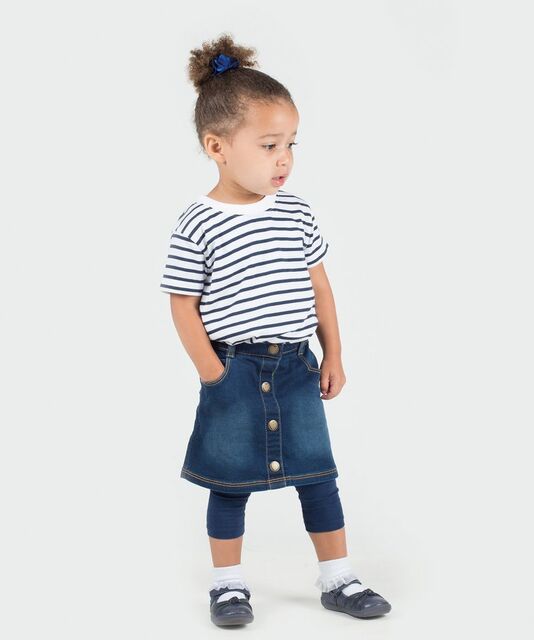 Larkwood Baby/Toddler Striped Crew Neck T-Shirt