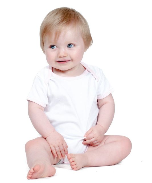 Larkwood Contrast Baby Bodysuit