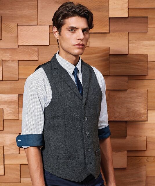 Premier Herringbone Waistcoat