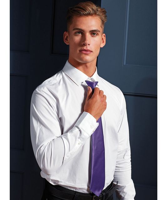 Premier 'Colours' Satin Clip Tie