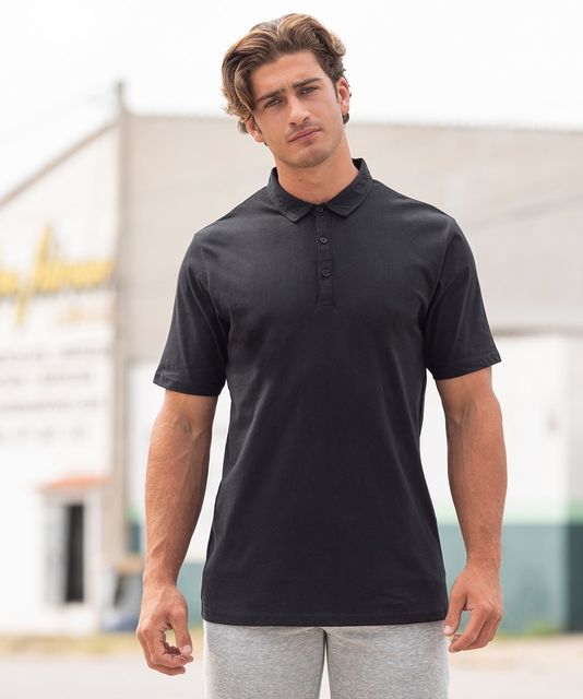 SF Men Fashion Jersey Polo Shirt