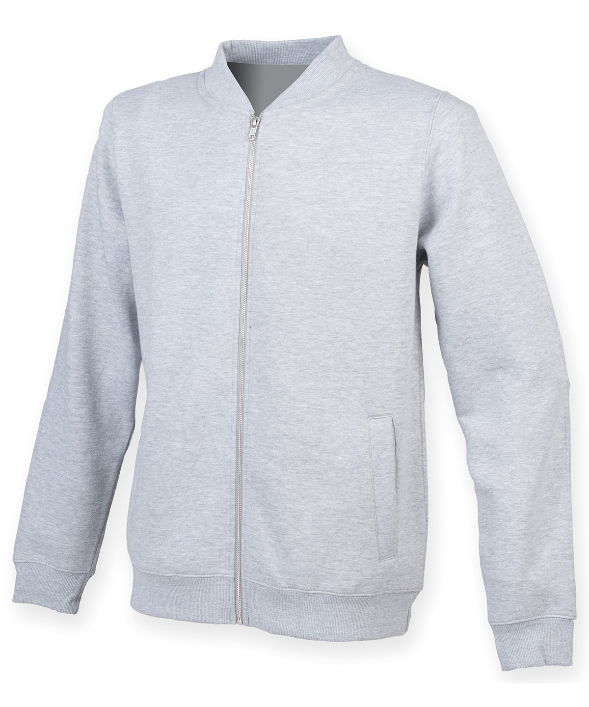 werthy SWEAT BOMBER グレー SF Unisex Bomber Sweat Jacket