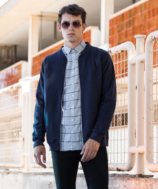 SF Unisex Bomber Sweat Jacket