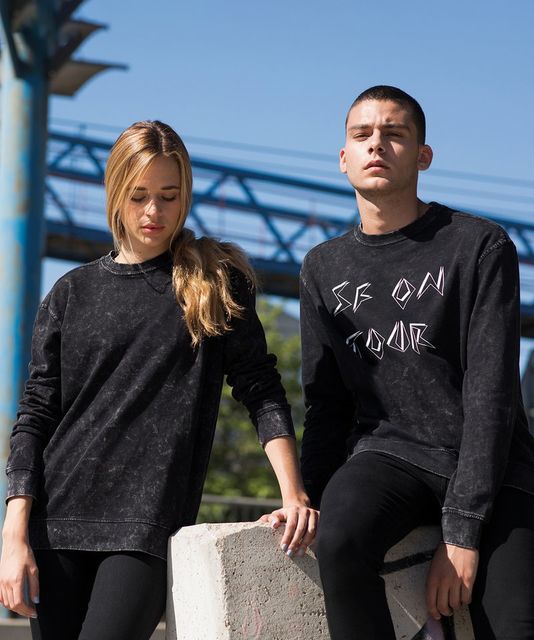 SF Unisex Washed Tour Sweatshirt