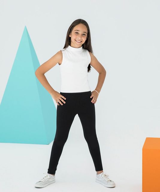 SF Minni Kids High Neck Crop Vest