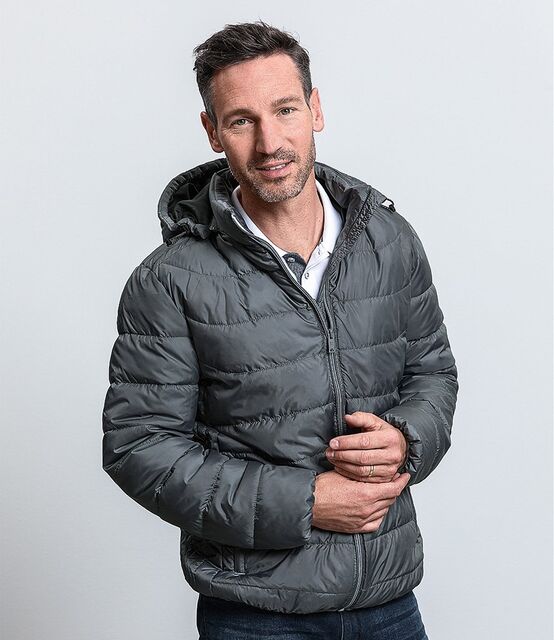 Russell Hooded Nano Padded Jacket