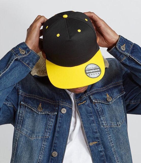 Beechfield 5 Panel Contrast Snapback
