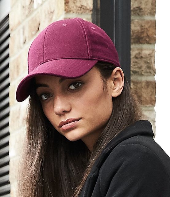 Beechfield Melton Wool 6 Panel Cap