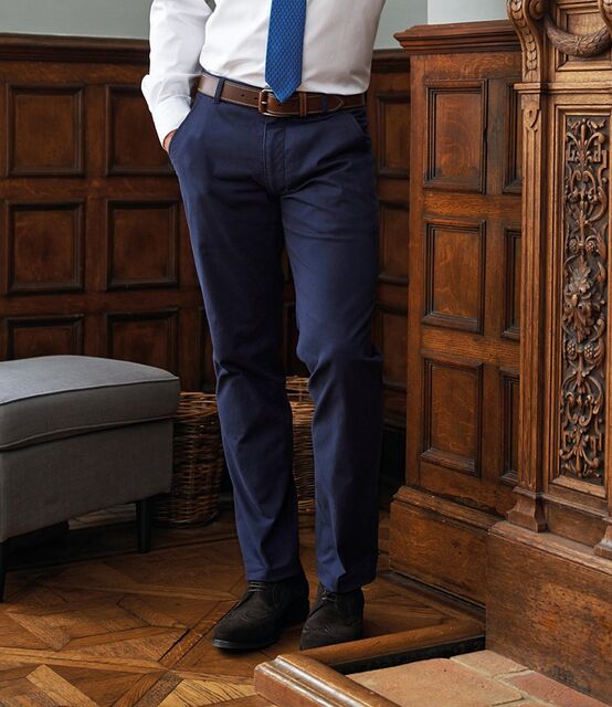 Brook Taverner Miami Slim Fit Chino Trousers