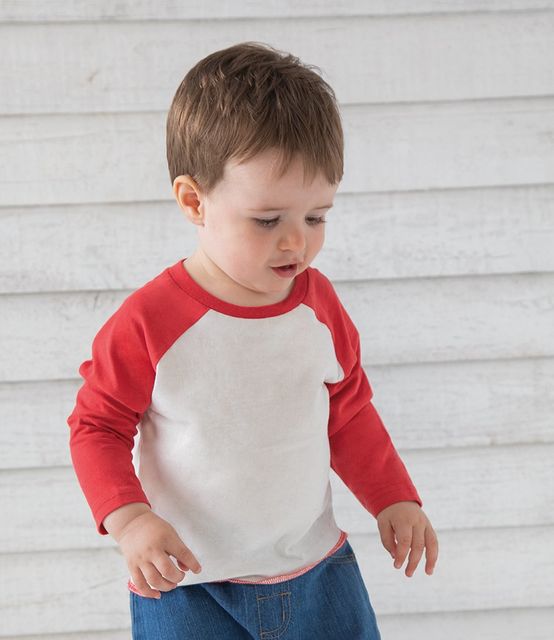 BabyBugz Baby Long Sleeve Baseball T-Shirt