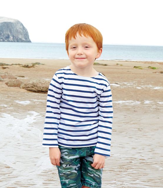 Mantis Mini Kids Breton Long Sleeve T-Shirt