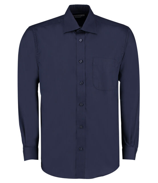 Kustom Kit Long Sleeve Classic Fit Business Shirt