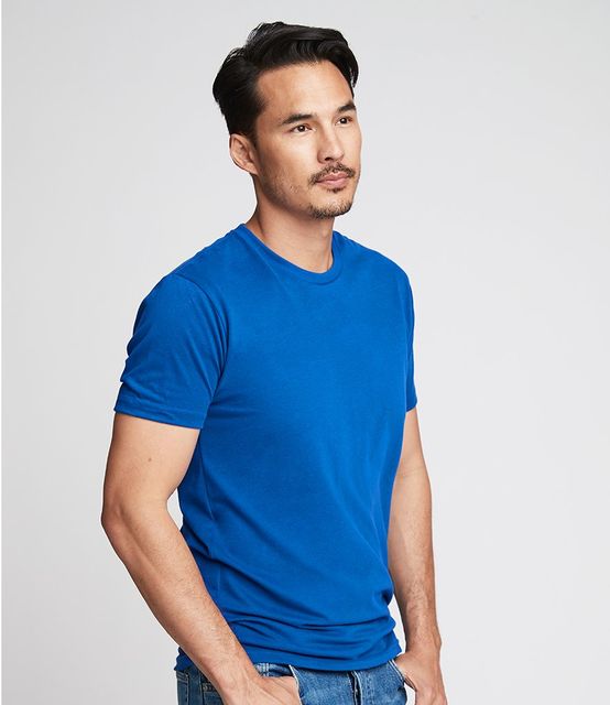 Next Level Unisex Sueded Crew Neck T-Shirt