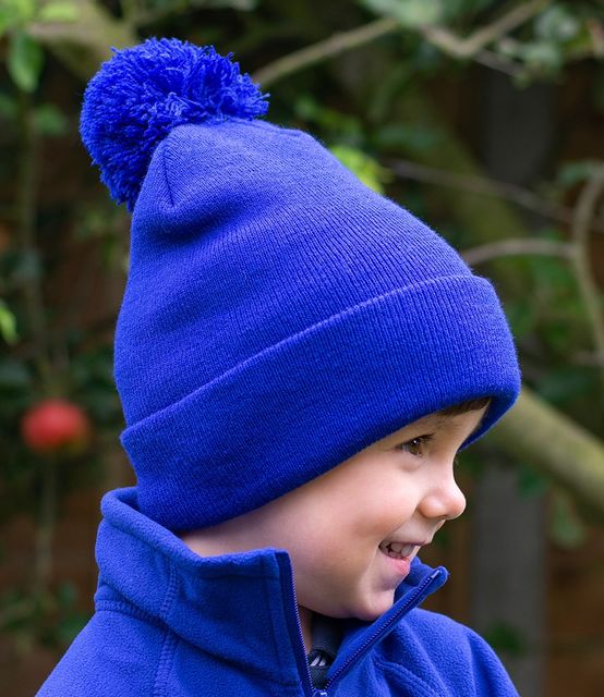 Result Kids Pom Pom Beanie