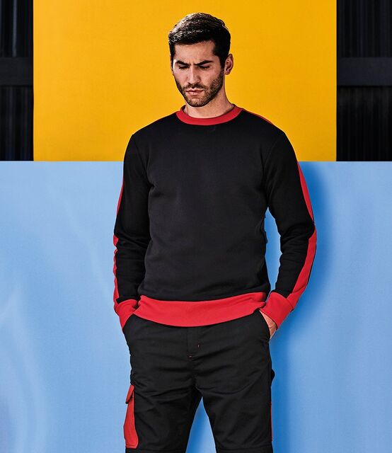 Regatta Contrast Crew Neck Sweatshirt
