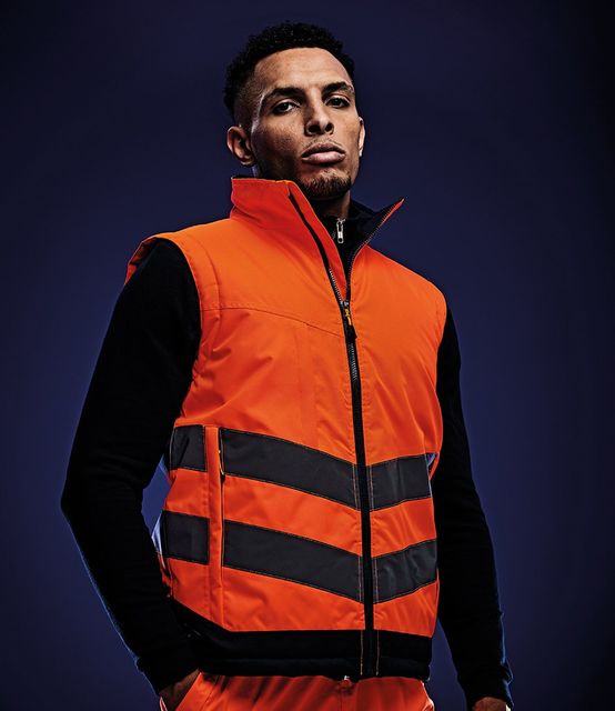 Regatta Hi-Vis Pro Contrast Bodywarmer
