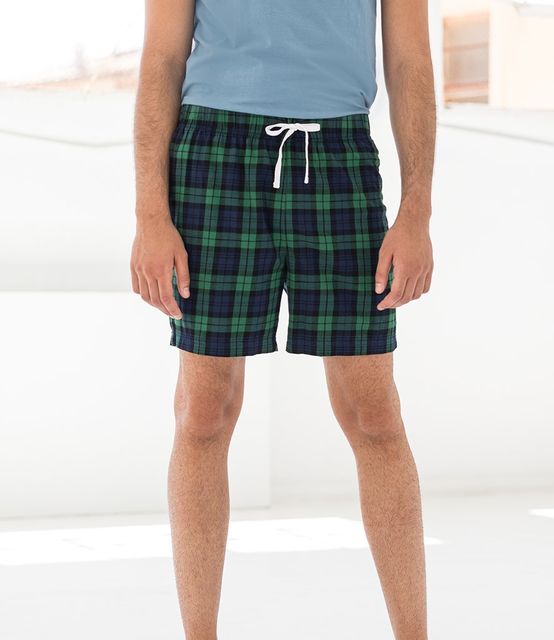 SF Men Tartan Lounge Shorts
