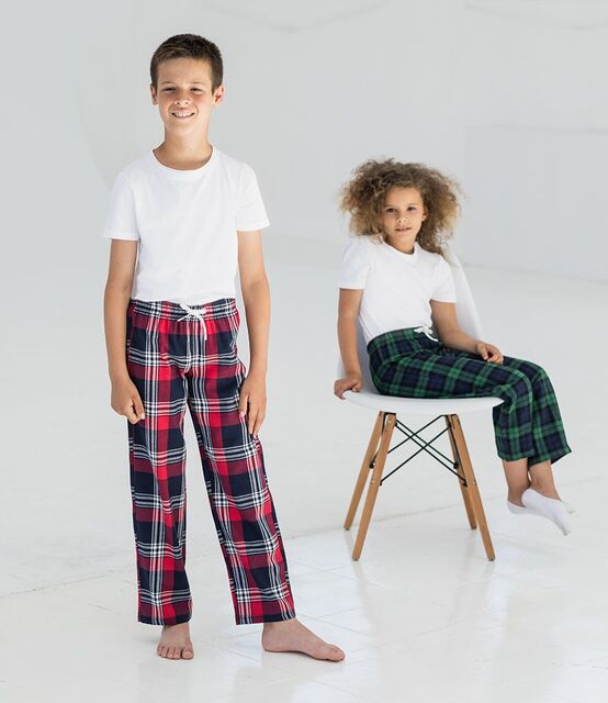 SF Minni Kids Tartan Lounge Pants