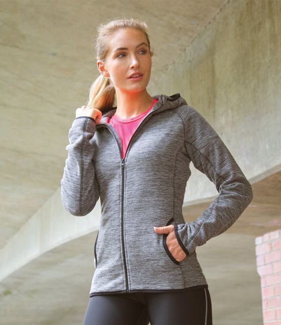 Spiro Ladies Micro Fleece Hoodie