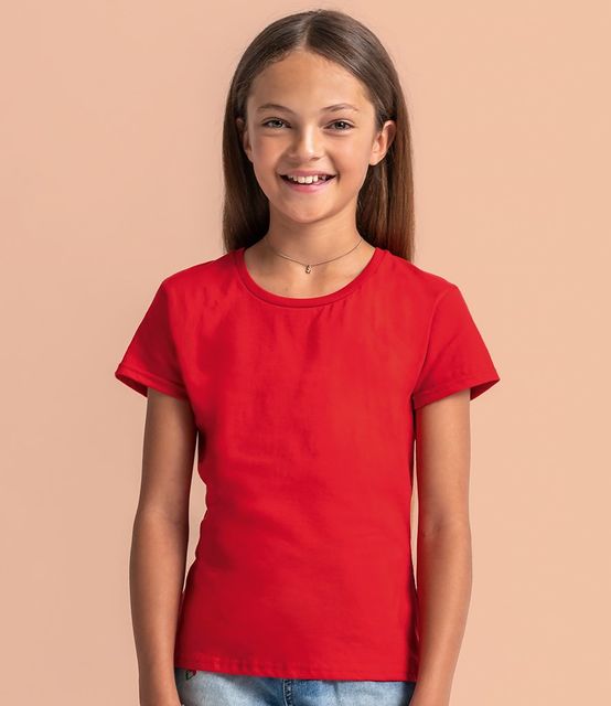 Fruit of the Loom Girls Iconic T-Shirt