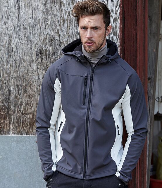 Tee Jays Lightweight Performance Hooded Soft Shell Jacket