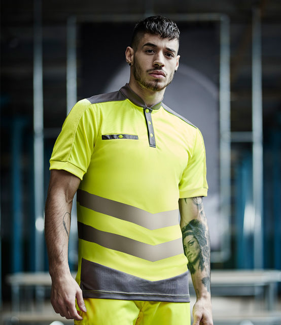 Tactical Threads Hi-Vis Piqué Polo Shirt