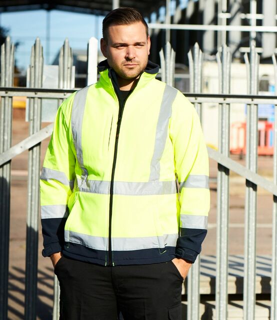 Warrior Iowa Hi-Vis Soft Shell Jacket