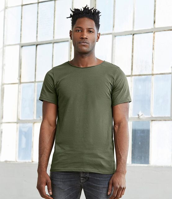 Canvas Unisex Raw Neck T-Shirt