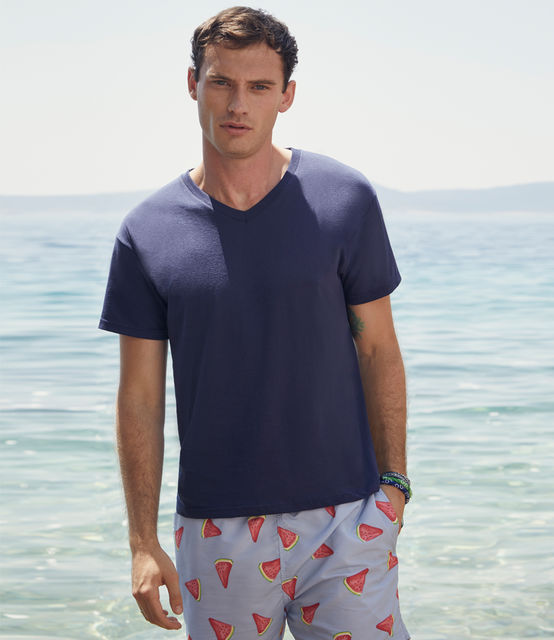 Fruit of the Loom Original V Neck T-Shirt