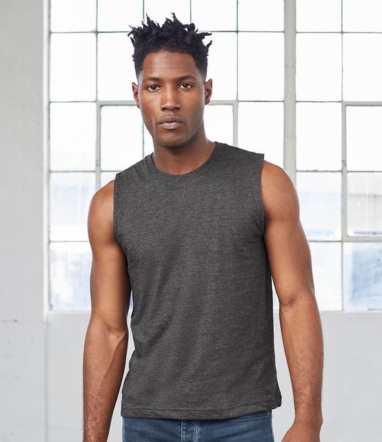 Canvas Jersey Muscle Tank