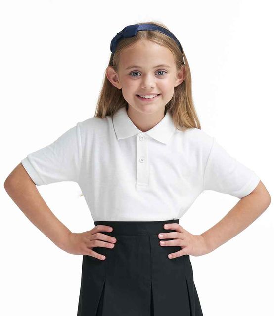 AWDis Academy Kids Piqué Polo Shirt