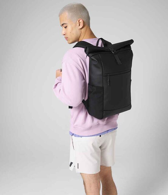 BagBase Athlux Roll-Top Backpack