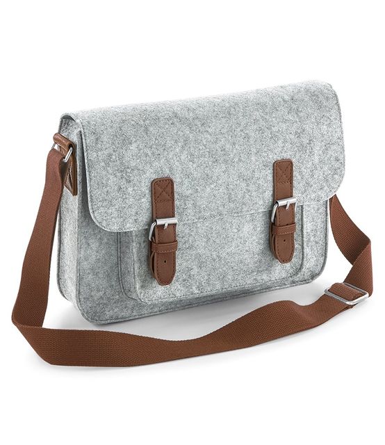 BagBase Premium Felt Satchel