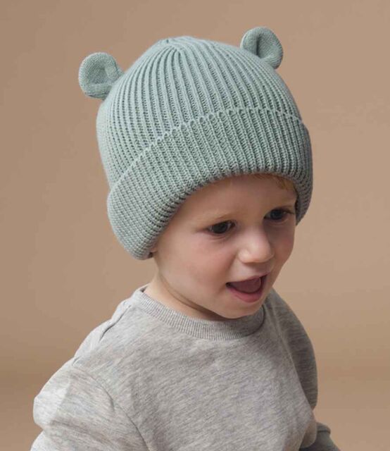 Beechfield Organic Baby Bear Beanie