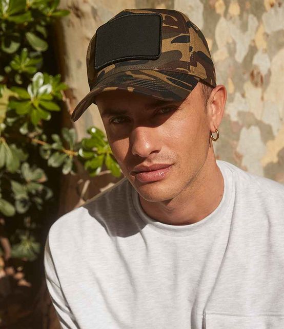 Beechfield Removable Patch 5 Panel Cap