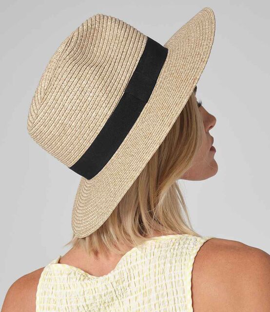 Beechfield Straw Fedora
